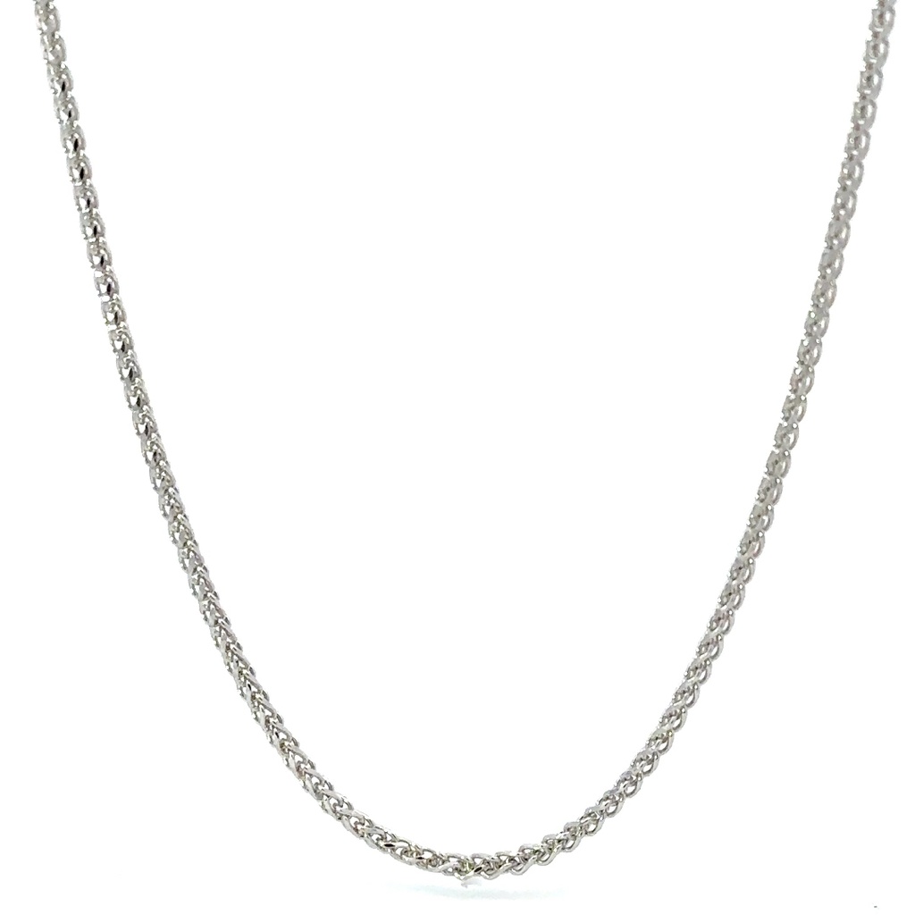 9 carat White gold necklace