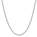 9 carat White gold necklace