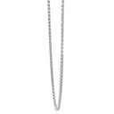 9 carat White gold necklace