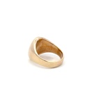 Signet ring in 9K yellow gold