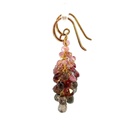 18K sapphire briolette drop earrings