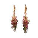 18K sapphire briolette drop earrings