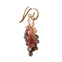 18K sapphire briolette drop earrings