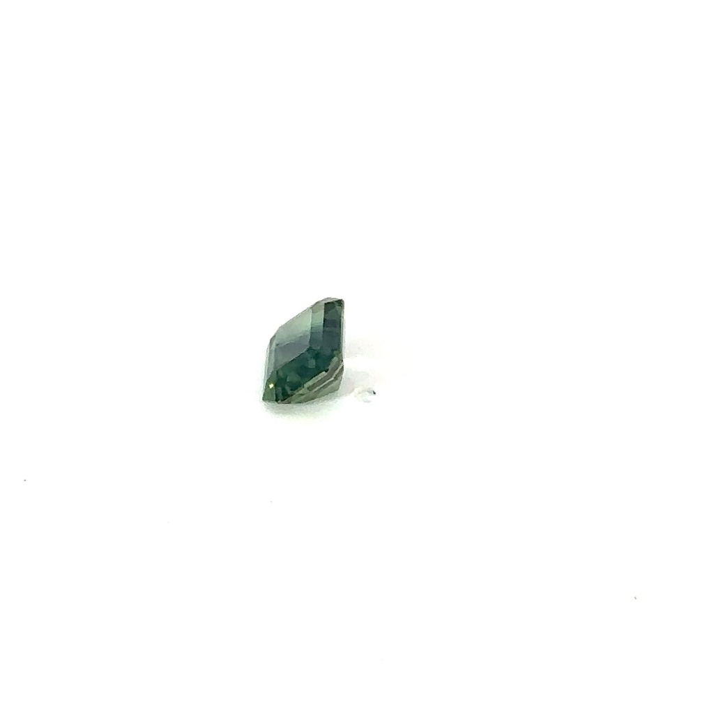 Emerald cut natural teal sapphire 1.96ct Australia