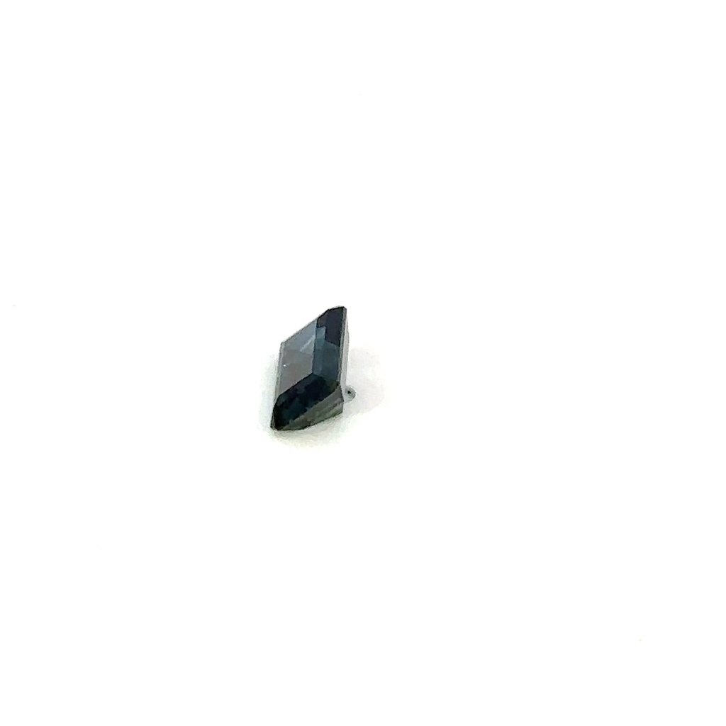 Emerald cut blue sapphire unheated 1.32ct