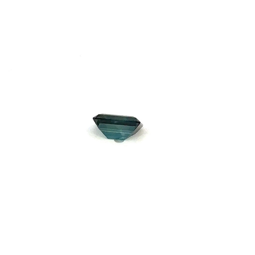 Emerald cut blue sapphire unheated 1.32ct