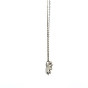 Sterling Silver Necklace w/ Yellow Enamel Daisy