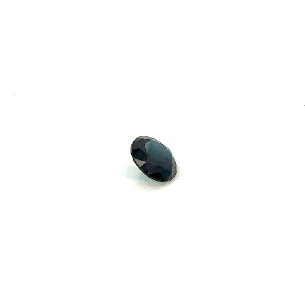 Deep blue unheated sapphire 1.22cts