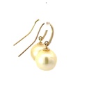 Milne bay south sea pearl earrings 9K