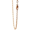 9ct Rose Gold 50cm Belcher Chain