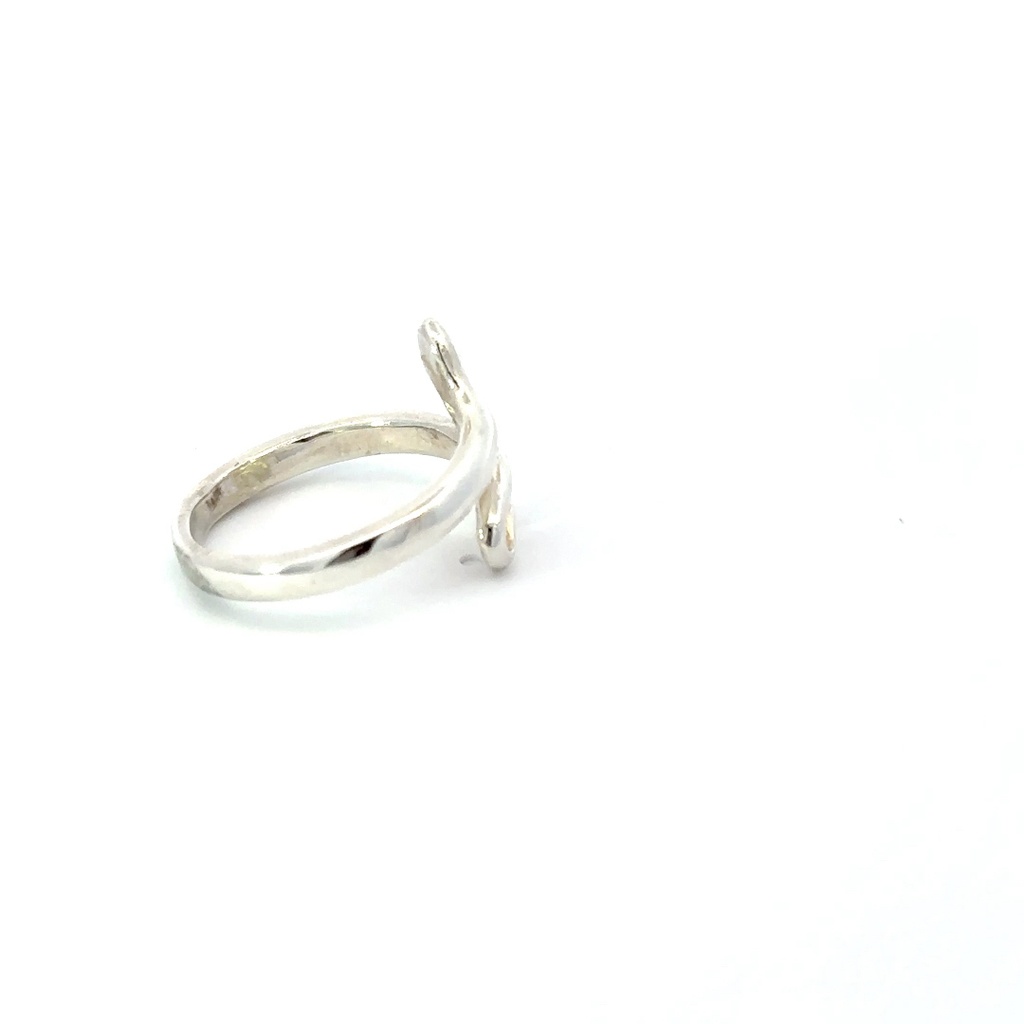 Sterling silver snake ring