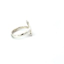Sterling silver snake ring