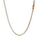 9ct Rose Gold 50cm Belcher Chain