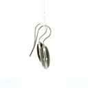 Labradorite drops on sterling silver hooks