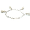 Sterling silver pineapple bracelet