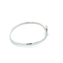 Sterling silver tadpole bangle