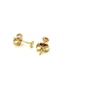 Diamond stud earrings in 9K yellow gold