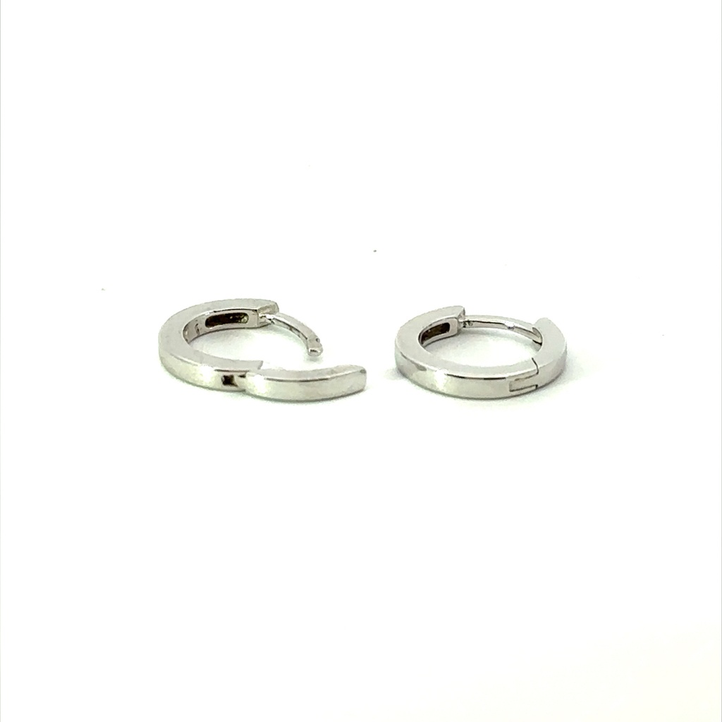 Sterling silver hoop earring small size