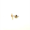Swoosh stud earring