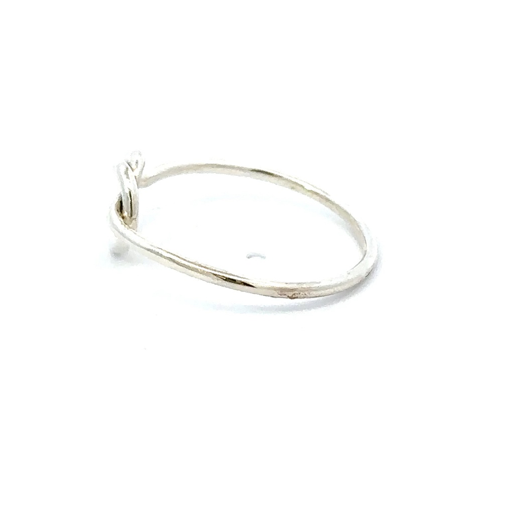Knot ring in sterling silver