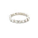 Sterling silver ring made with balls