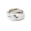 Sterling silver Russian wedding ring