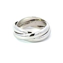 Sterling silver Russian wedding ring