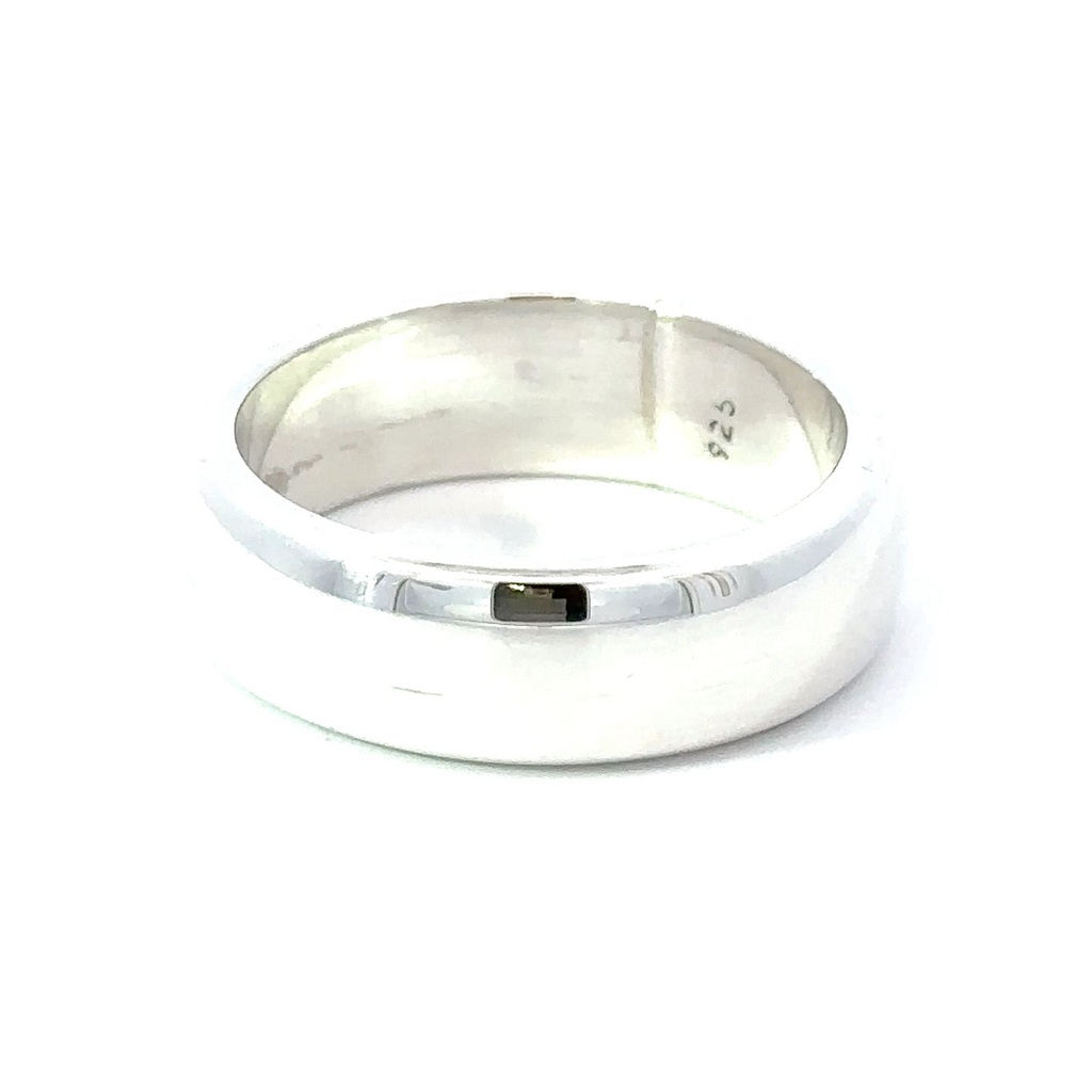 Wide domed band