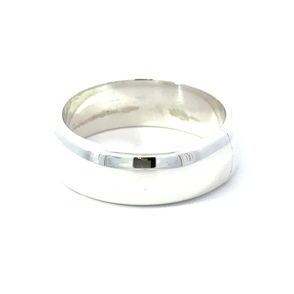 Wide domed band