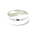 Wide domed band