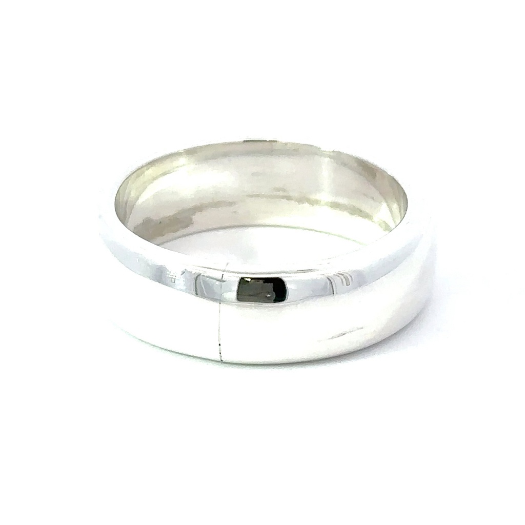 Wide domed band