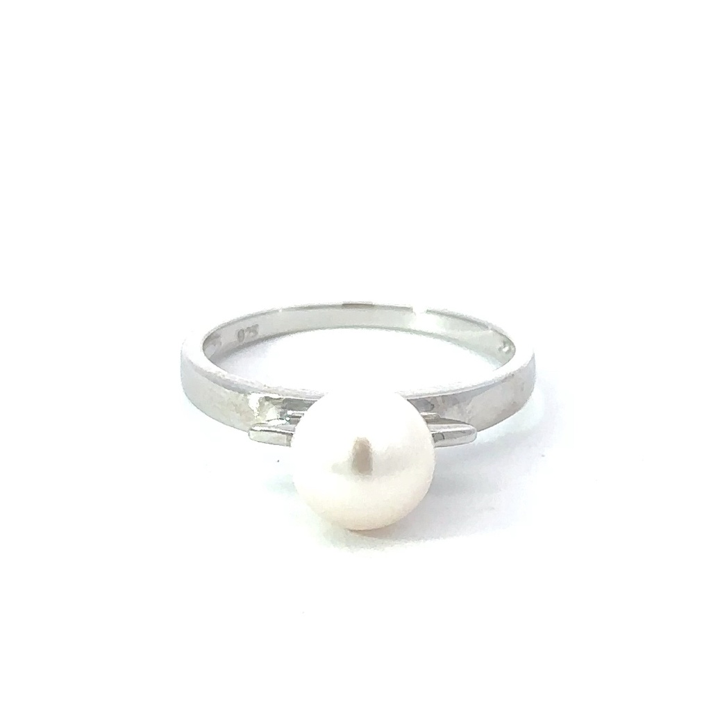 Boat set freshwater pearl ring
