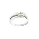 Boat set freshwater pearl ring