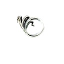 Snake ring in sterling silver