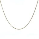 Sterling silver snake chain necklace