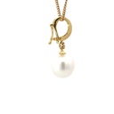 18ct Yellow Gold Pearl & Diamond Enhancer Pendant