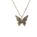 Silver Large Bluebottle Butterfly Pendant