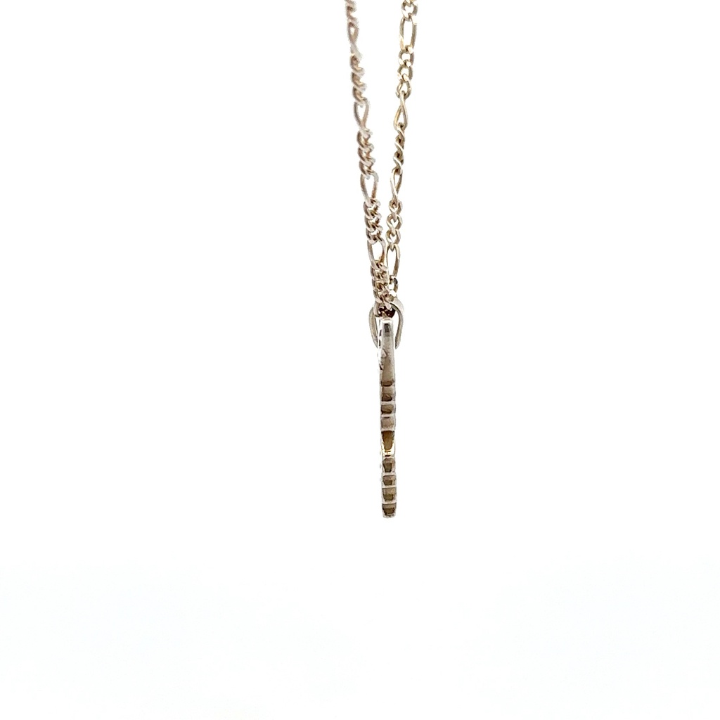 Silver Large Bluebottle Butterfly Pendant