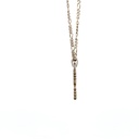 Silver Large Bluebottle Butterfly Pendant