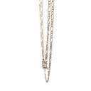 Sterling Silver 2mm Figaro Chain
