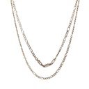 Sterling Silver 2mm Figaro Chain