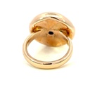 Mabe pearl ring in 9K rose gold