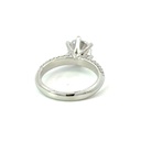 Sterling silver cubic zirconia ring