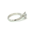 Sterling silver cubic zirconia ring