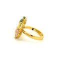 Mulitcoloured 6 stones La Diamantine ring
