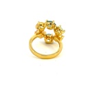 Mulitcoloured 6 stones La Diamantine ring