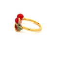 Cherries and leaves ring