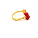 Cherries and leaves ring