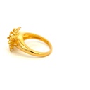 Star jasmine bunch cocktail ring