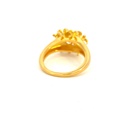 Star jasmine bunch cocktail ring